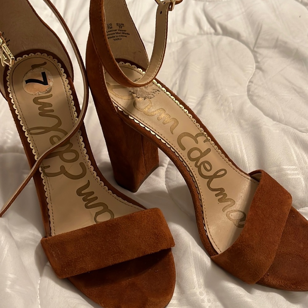 Suede Sam Edelman brown size 7